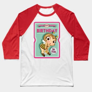 happy birthday bee Baseball T-Shirt